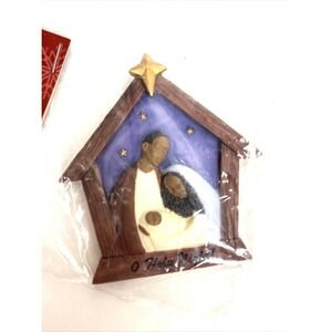 United Treasures African American Nativity Christmas Ornament